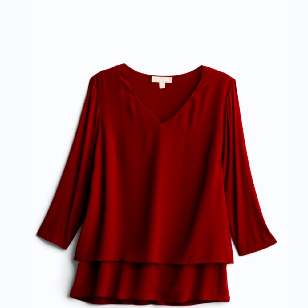 Gorgeous MICHAEL KORS Plus Size Blouse by Stitch Fix NWT! 3x